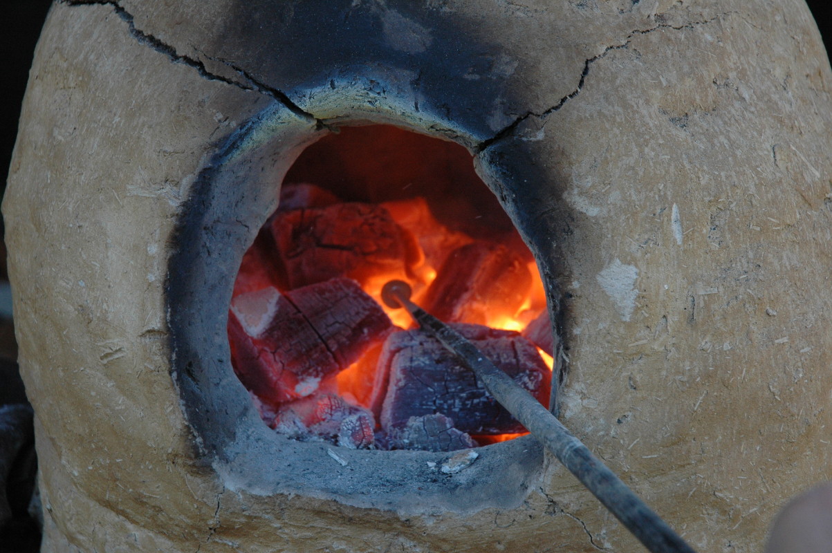 Perle de verre au four